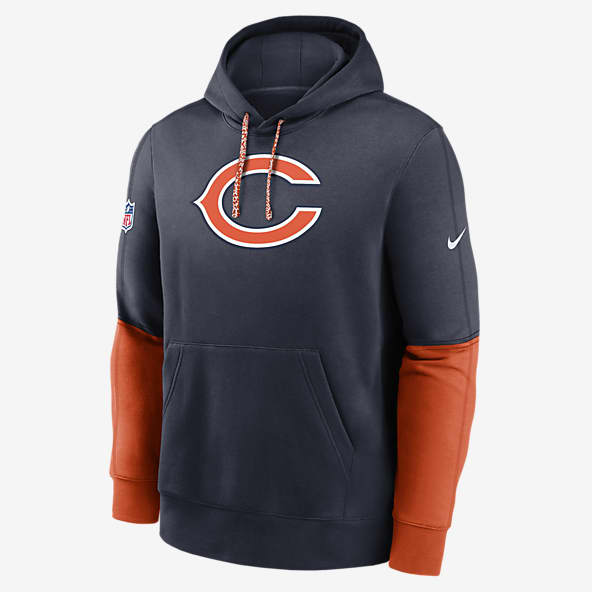 Chicago Bears Hoodies Pullovers. Nike